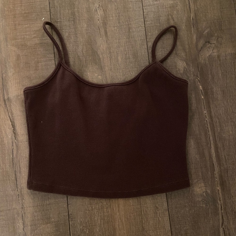 Princess Polly Organic Tamiah Top Brown